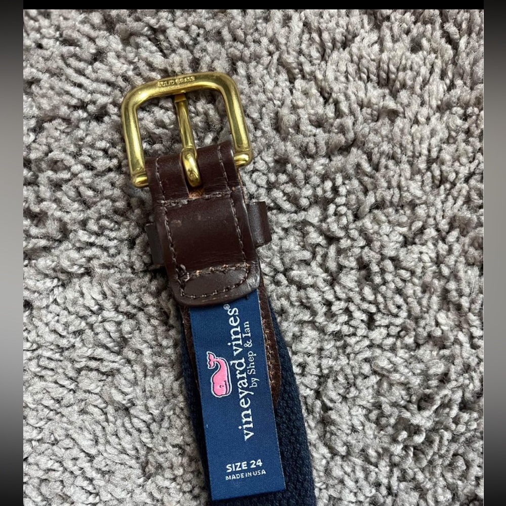 toddler boy vineyard vine belt